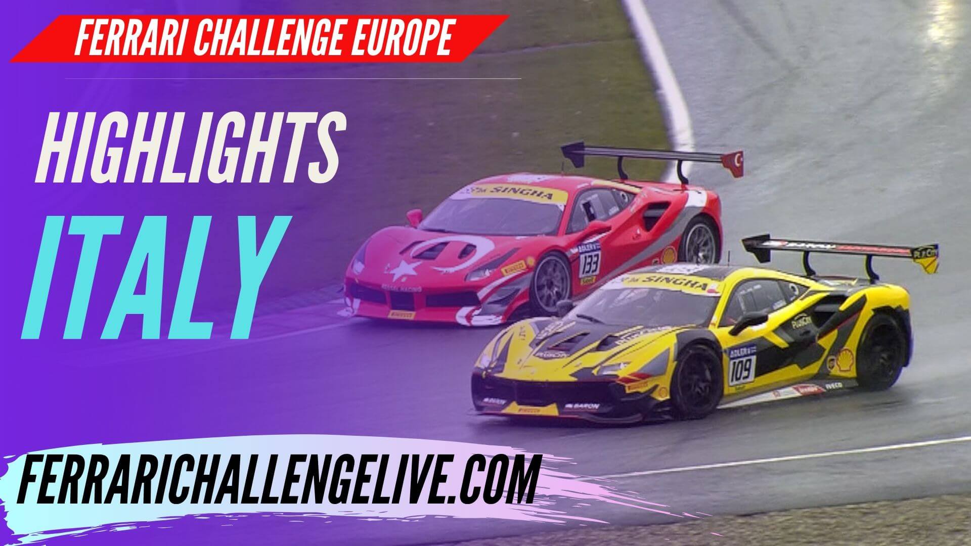 Italy Ferrari Challenge Europe Highlights 2019