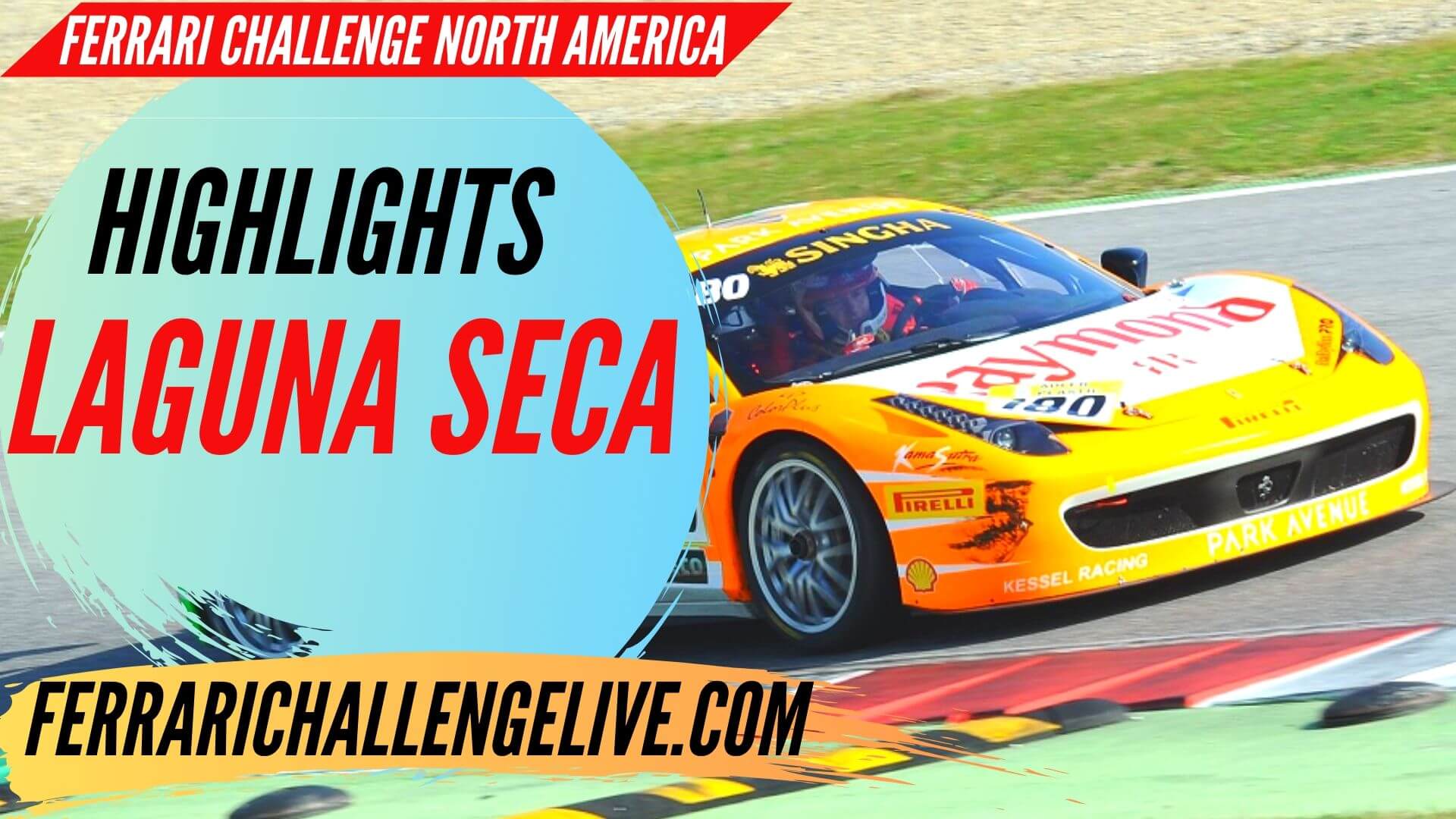Laguna Seca Ferrari Challenge North America Highlights 2019