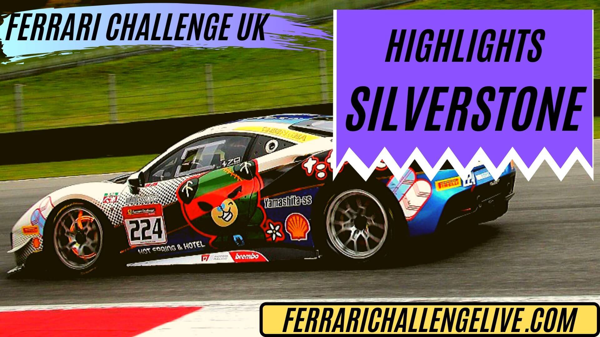 Silverstone Ferrari Challenge UK Highlights 2019